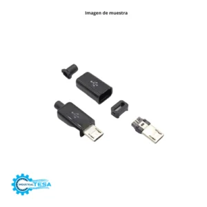 1micro_usb Conector Micro USB tipo Macho (1 set)