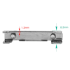 Soporte de Montaje para Carriles DIN 35 mm C45