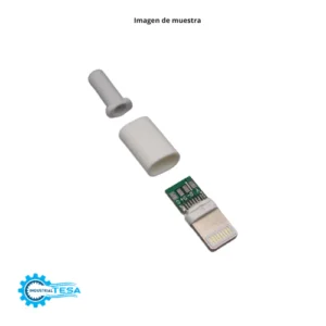 conector_iphone_1 Conector de Carga y Datos Macho Tipo Soldadura iOS (1 set)