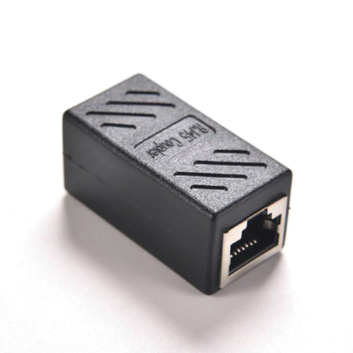 Conector Cople Extensor RJ45 LAN Ethernet