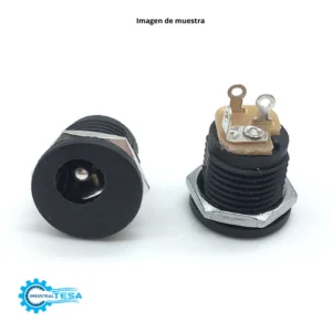 conector_tuerca1 Toma de Corriente Rosca 5.5x2.5mm Conector CC DC022