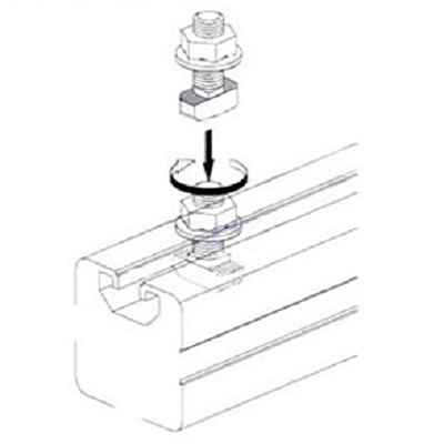 Tornillo Cabeza T, M8 x 16 mm, para montajes en perfiles de aluminio 40mm (2 piezas)