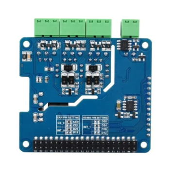 Módulo de Comunicación RS485 para Raspberry Pi 4, interfaz SPI de Doble Canal