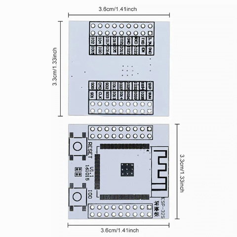 Placa de Desarrollo, Modelo ESP-32S