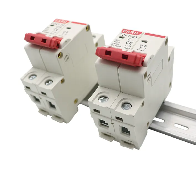 Disyuntor Dos Palancas DZ47-63 C3 Montaje en Carril DIN 35mm