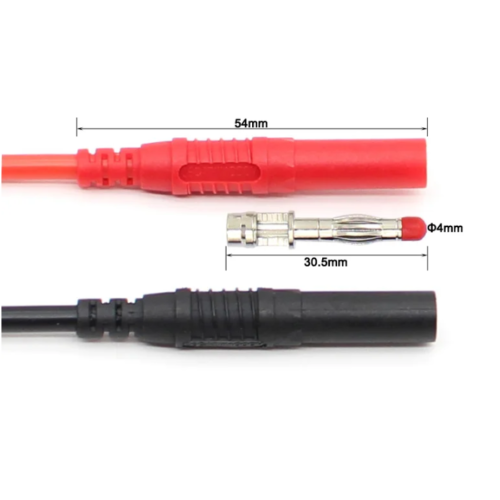 Cable de Prueba 3 Metros, Material de Silicona Flexible TL320, 13AWG