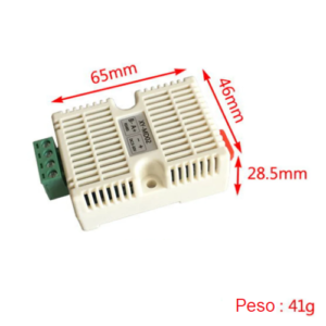 Transmisor de Temperatura y Humedad Sensor SHT20 Modbus RS485