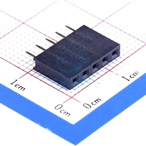 Terminal de Inserción Hembra, 5 Pines, 2.54mm